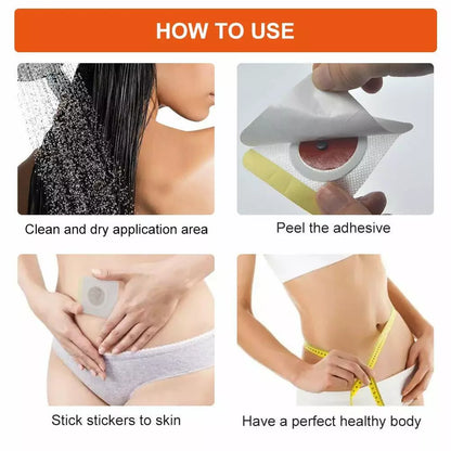 Slimming Patch - Magnetic Slimming Patch Diet Weight Loss Stickers Belly Button Patch