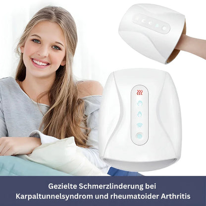 Handmassagegeraet fuer therapeutische Schmerzlinderung