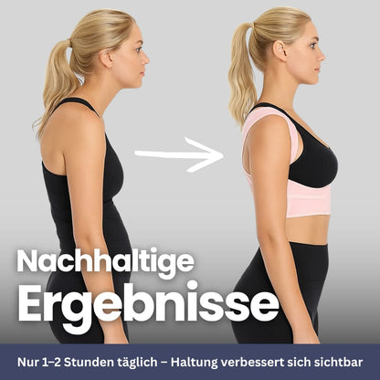 PostureFit Pro Champagnersand Rücken