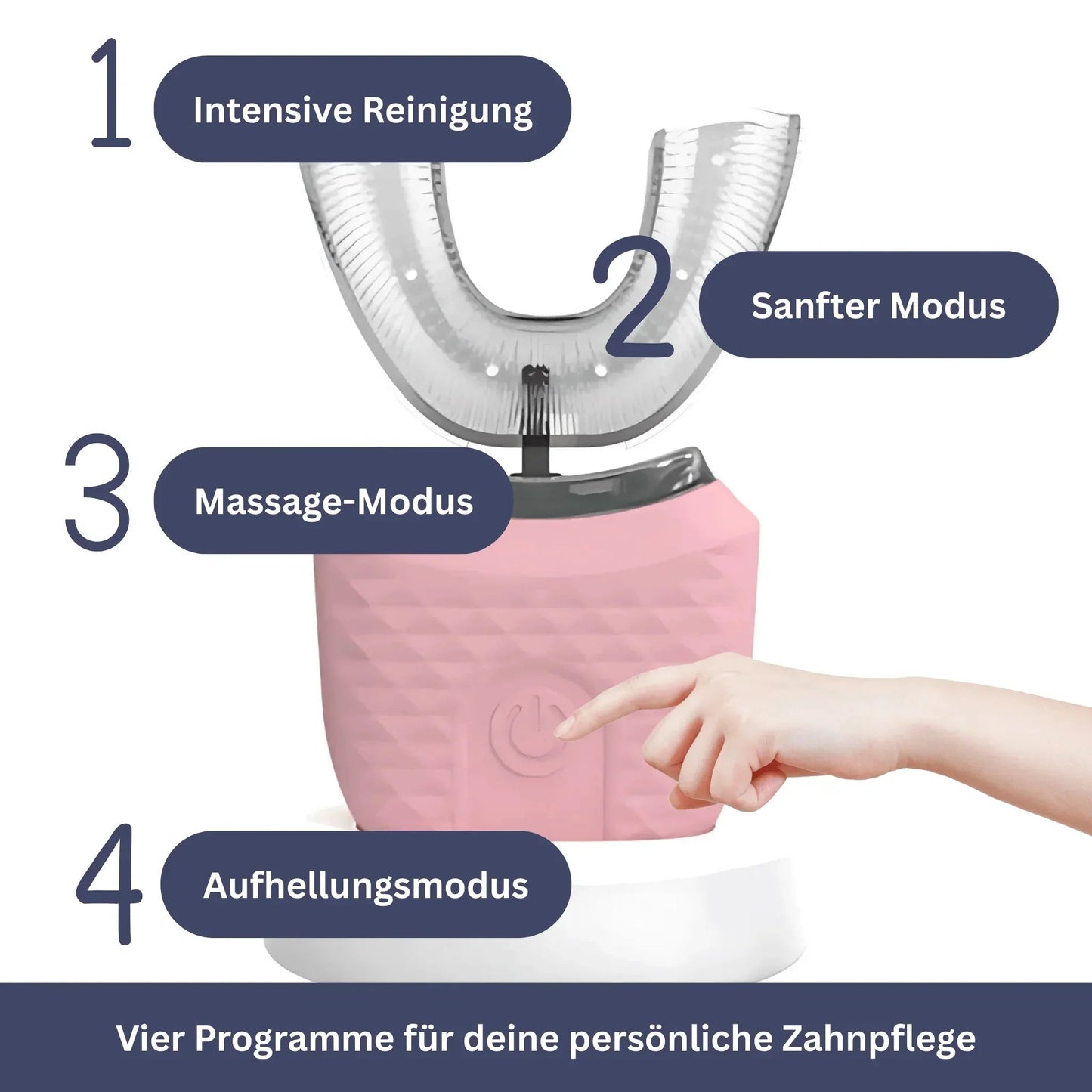 UltraClean U360 – Intelligente Schallzahnbürste mit 360° Reinigung