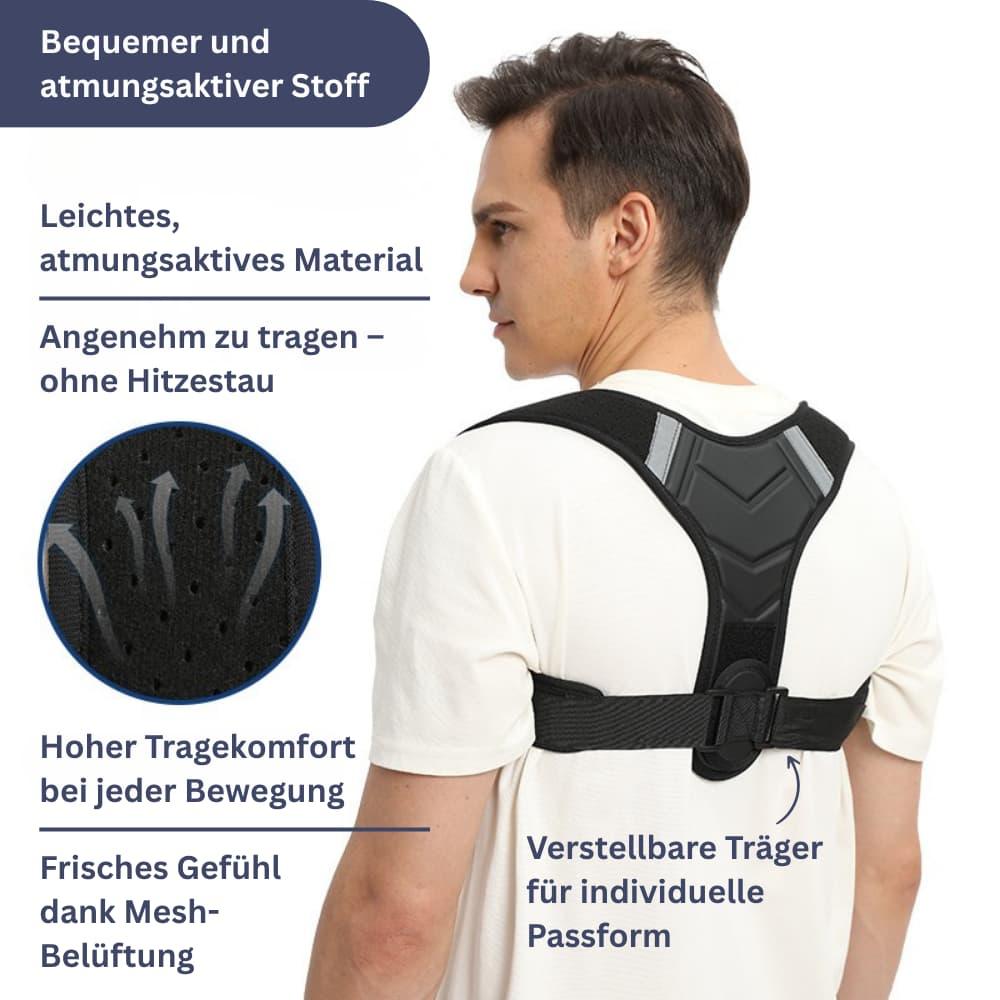 SpineForce Posture Corrector Tragekomfort