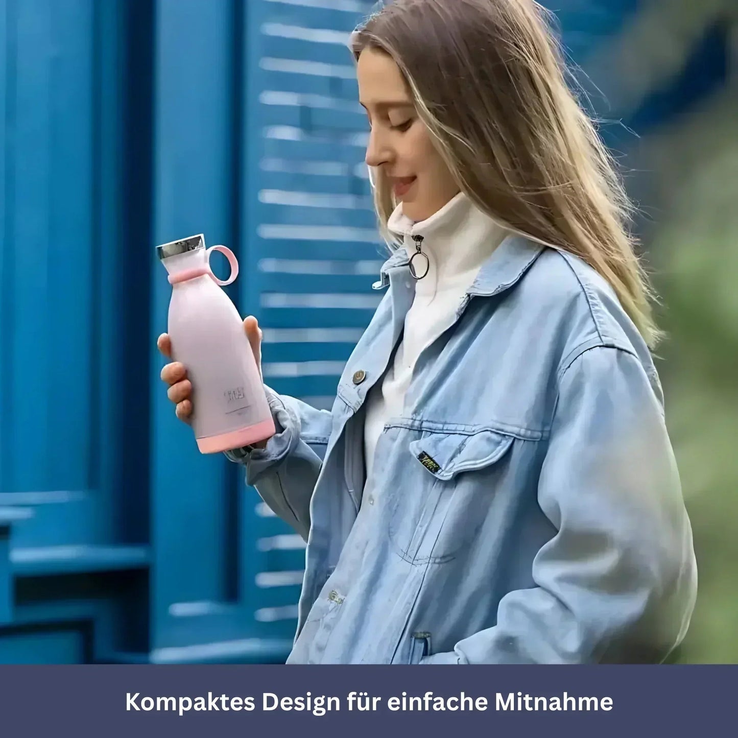 Elektrischer Mini-Mixer für Saft & Smoothie