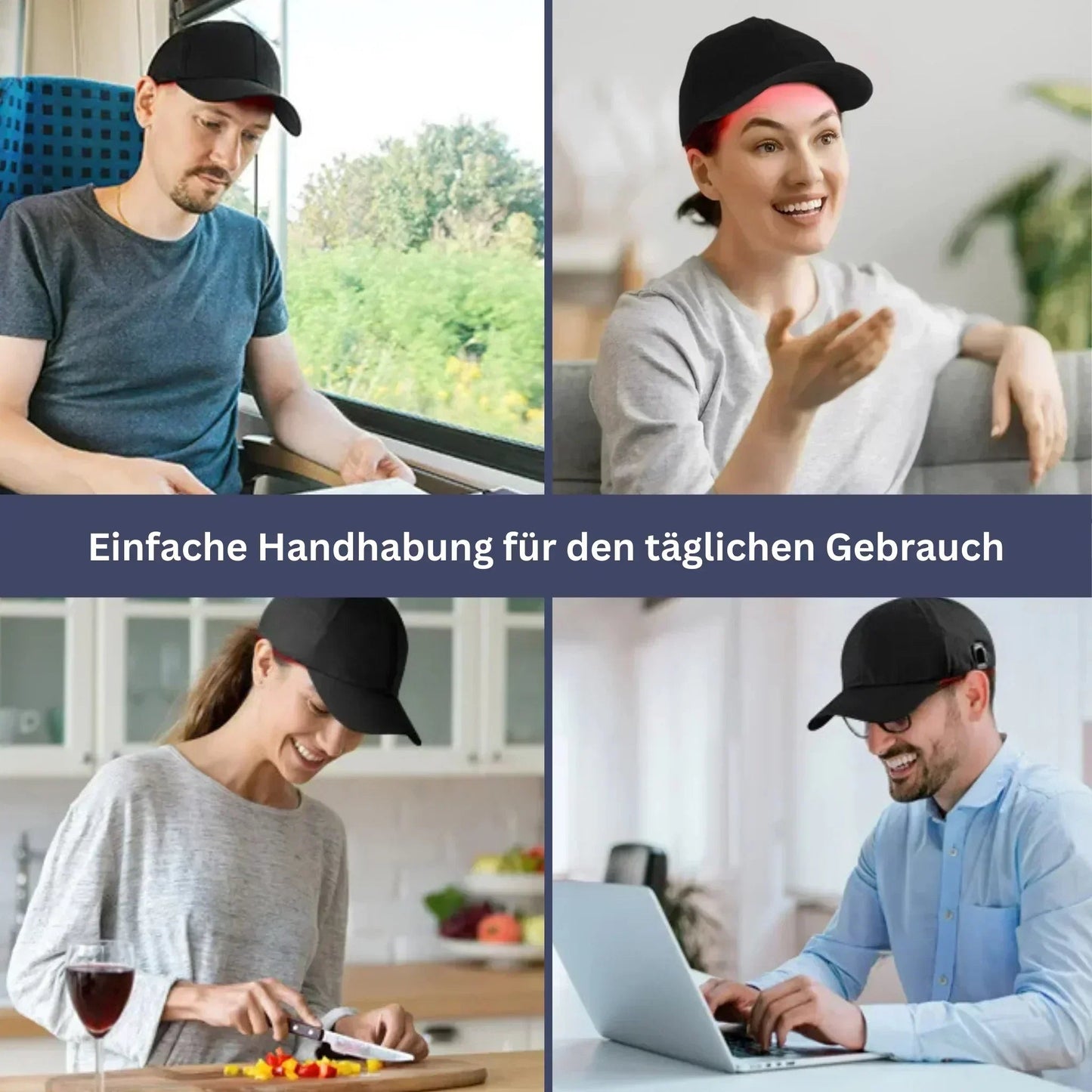 HaarVital Lichttherapie-Kappe