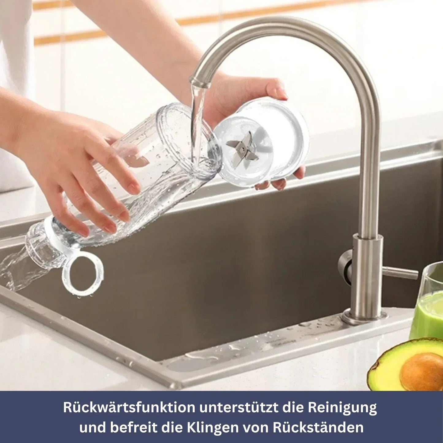 Elektrischer Mini-Mixer für Saft & Smoothie