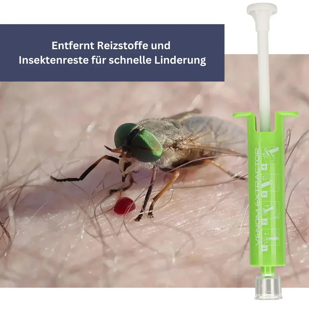 Anti Insekten Bundle - Stichheiler, Giftsauger, Mueckenarmband