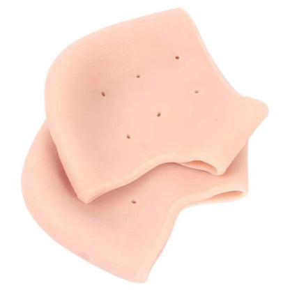 SilkProtect Wiederverwendbare Silikon-Fersensocken