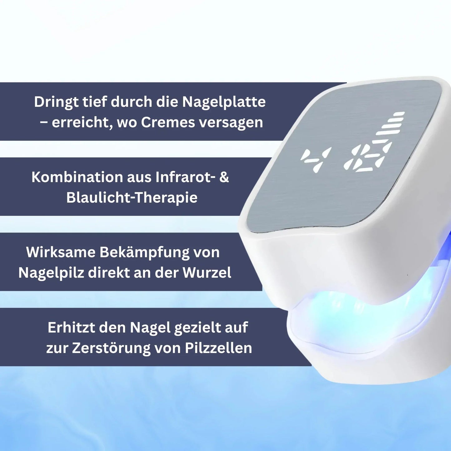 NailClear - Lasergerät gegen Nagelpilz