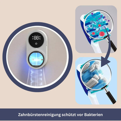 Intelligenter Zahnbürstenhalter mit UV-C Reinigungsfunktion