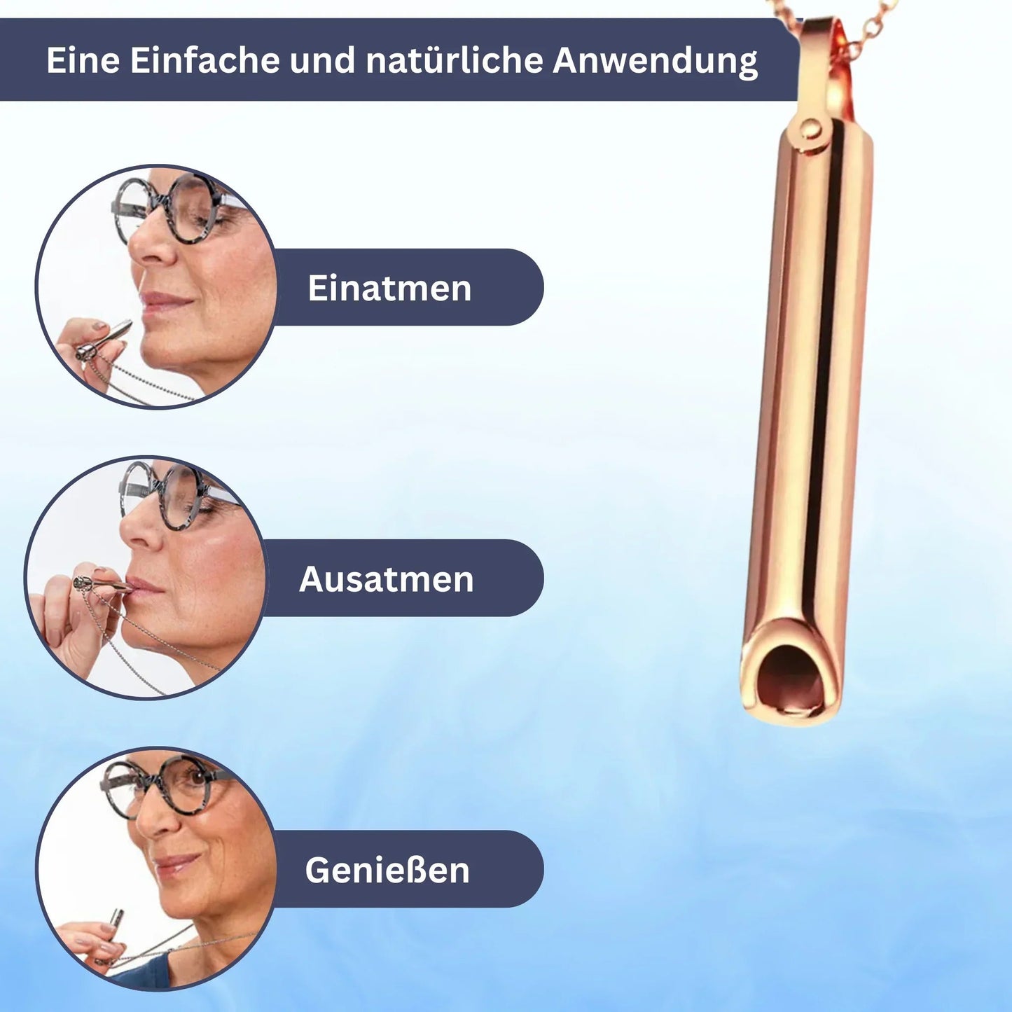 VagoRelax - Vagus-Atmungspfeife das Original