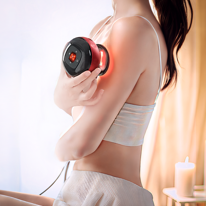 Vacuum Cupping Massage Therapy Device – Adjustable Suction for Pain Relief & Recovery