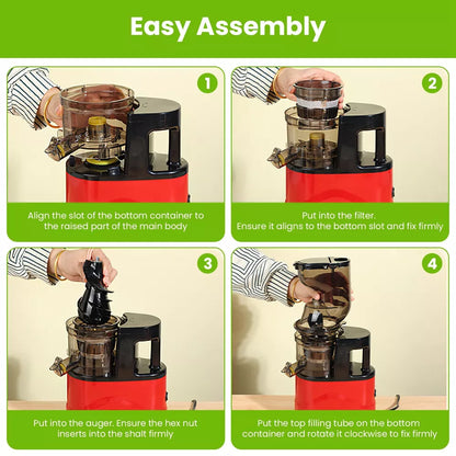 Automatic Juicer - Juicer Household Residue for Fruits and Vegetables