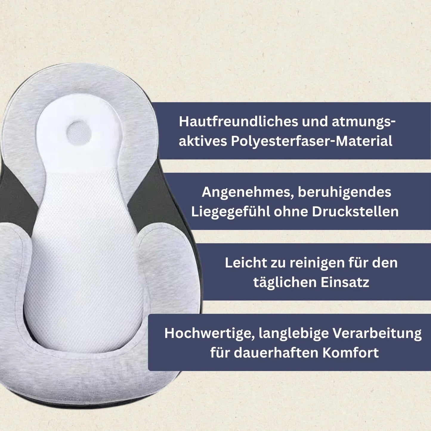 SleepyCare - Orthopädisches Babybett