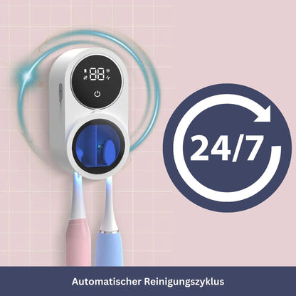 Intelligenter Zahnbürstenhalter mit UV-C Reinigungsfunktion
