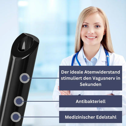 VagoRelax - Vagus-Atmungspfeife das Original
