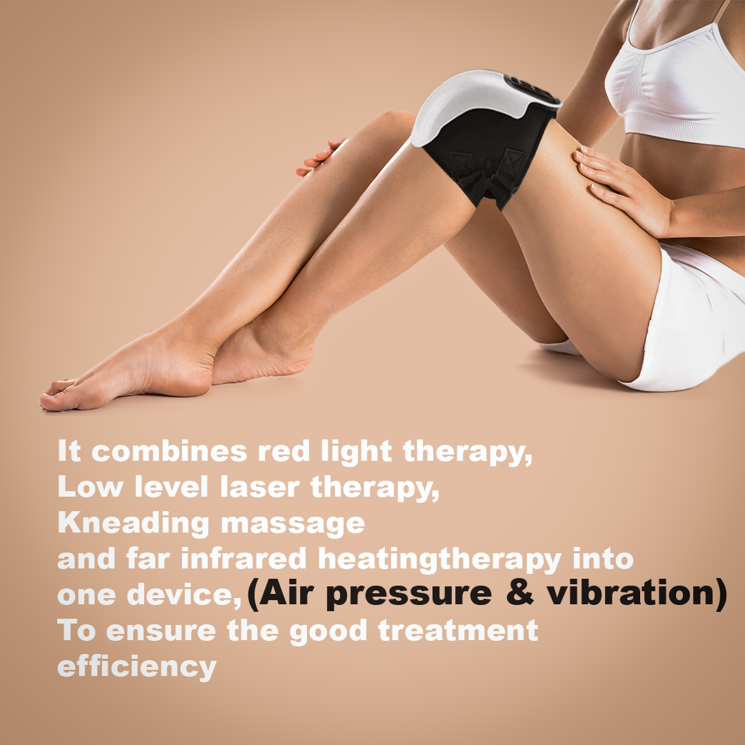 Cordless Infrared Heat & Vibration Knee Massager