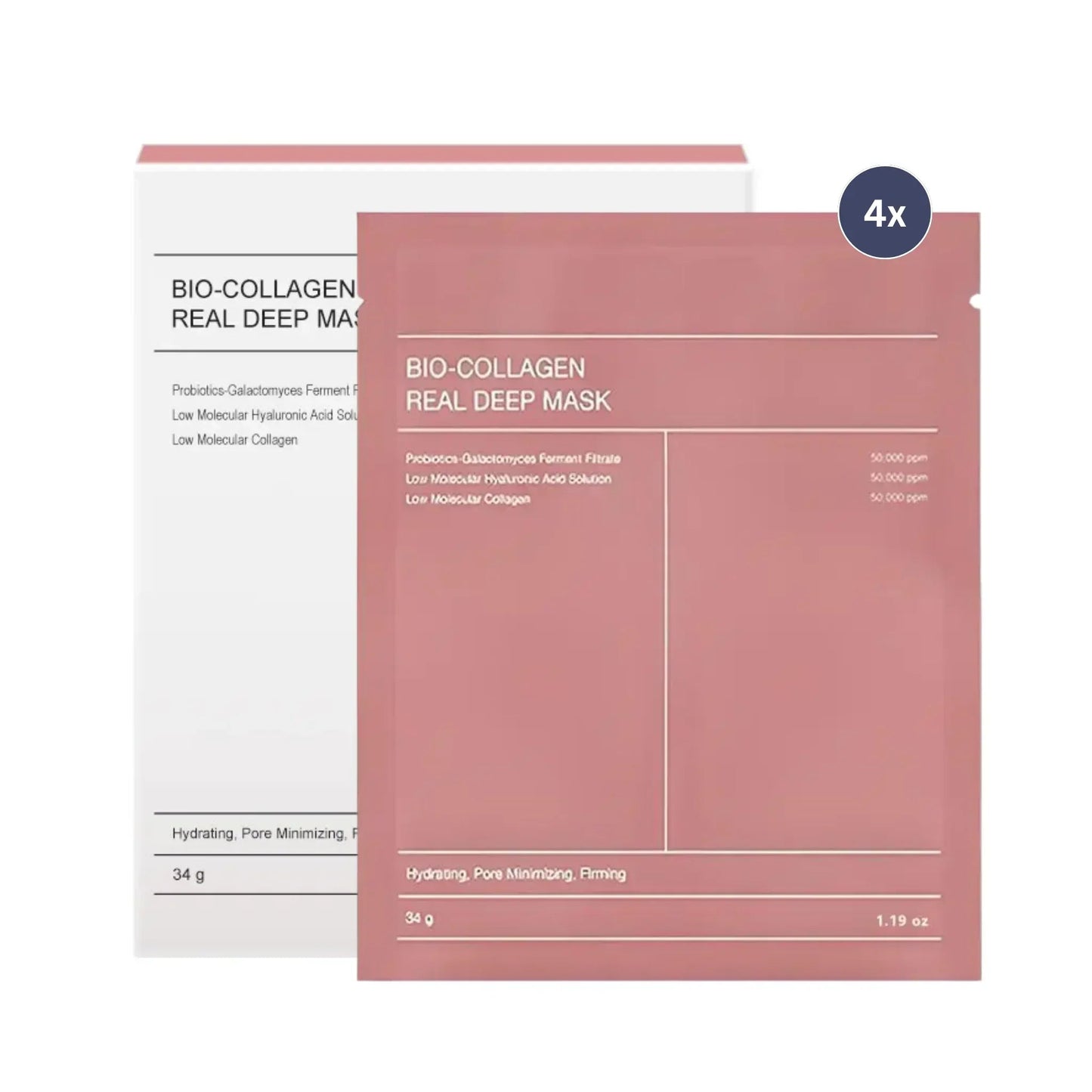 Bio Kollagen Gesichtsmaske