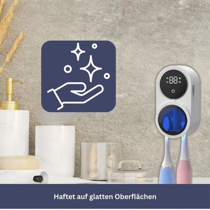 Intelligenter Zahnbürstenhalter mit UV-C Reinigungsfunktion