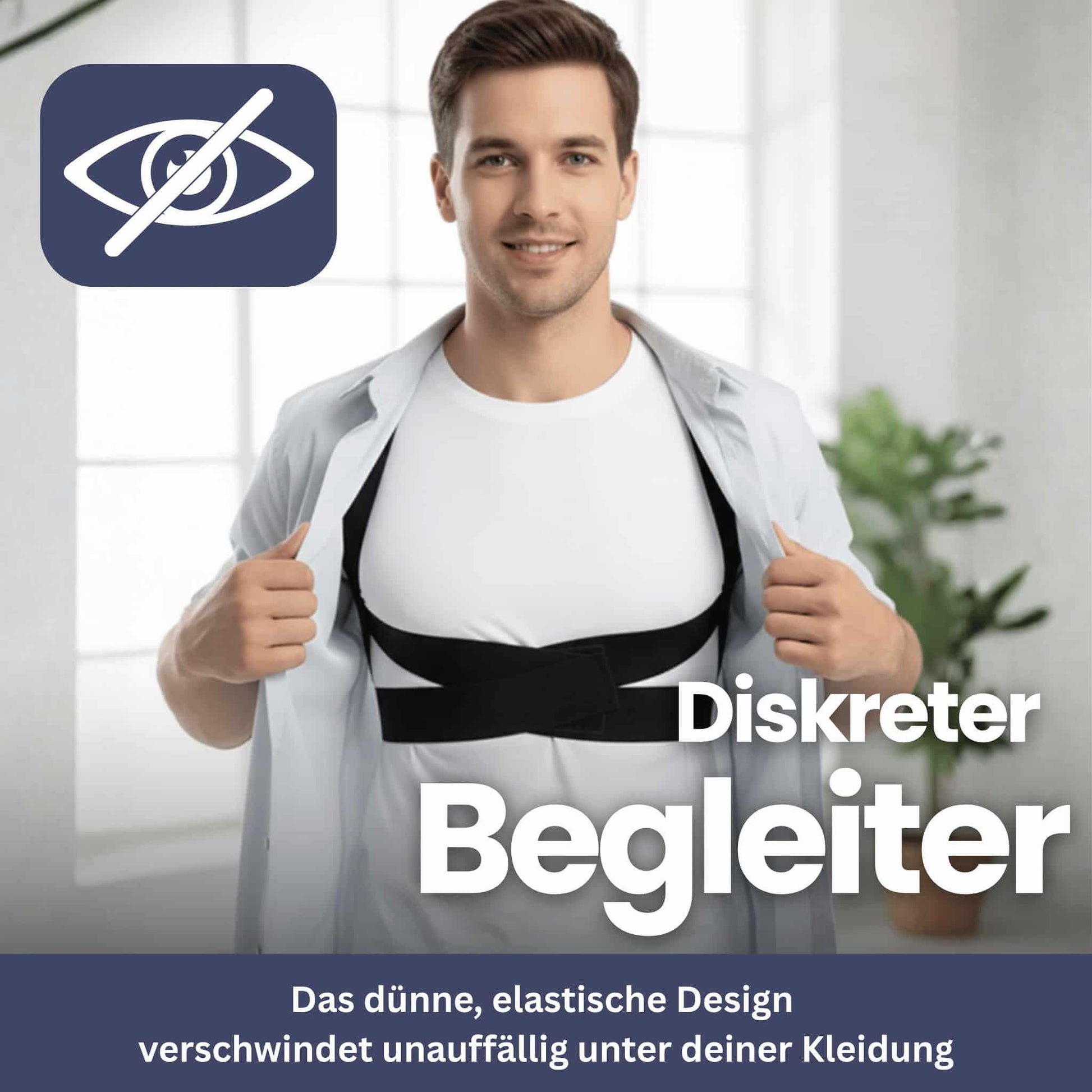 PosturePro Geradehalter Komfort