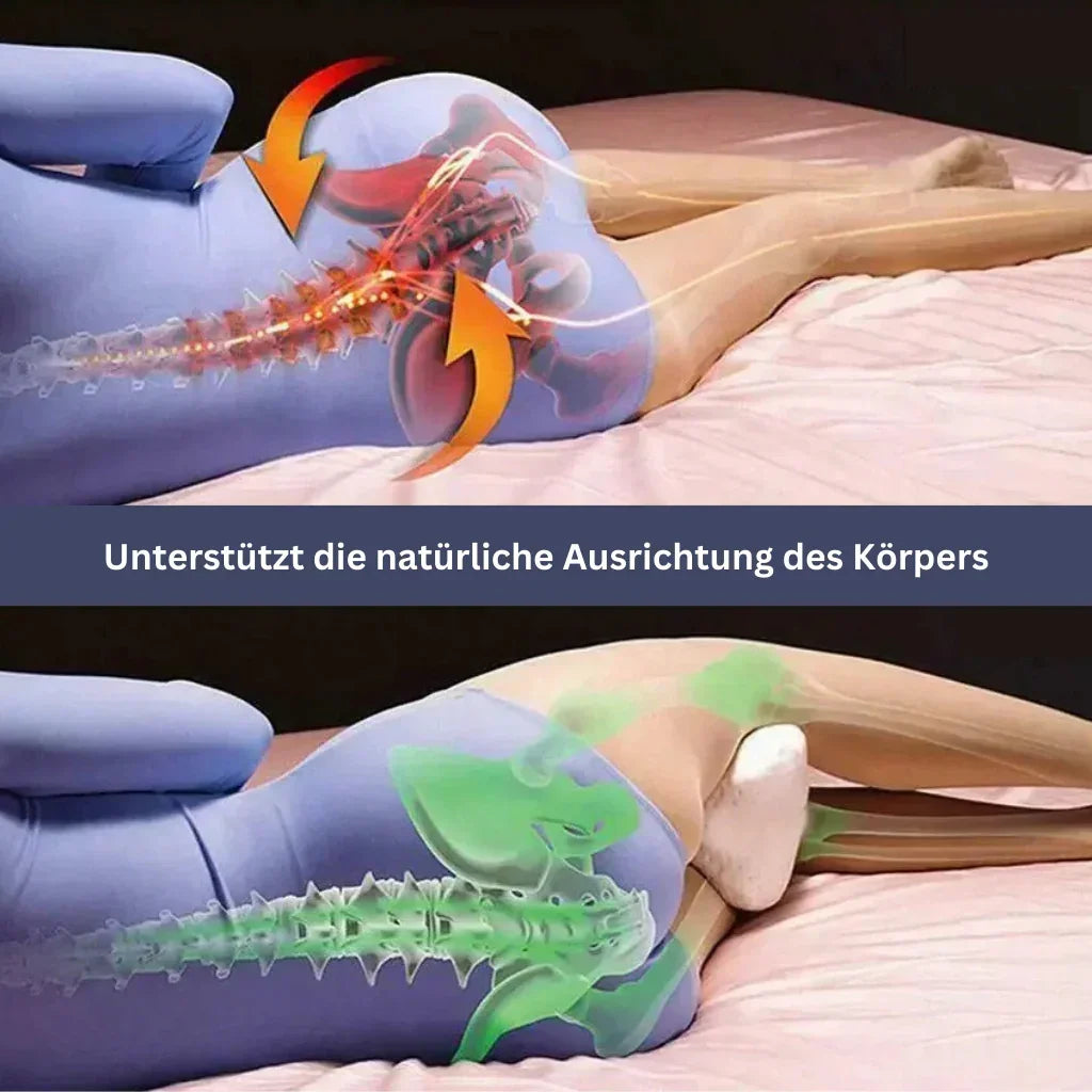 DreamSleep Ergonomisches Knie- und Beinruhekissen