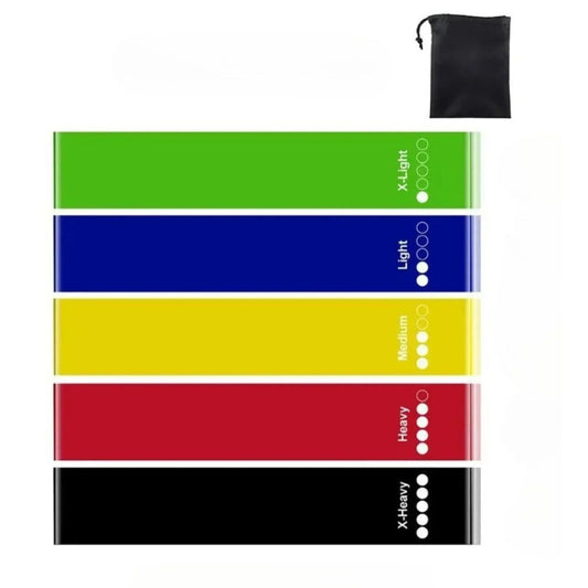 5er Set Fitness Resistance Bänder