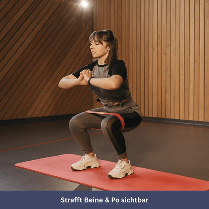 5er Set Fitness Resistance Bänder