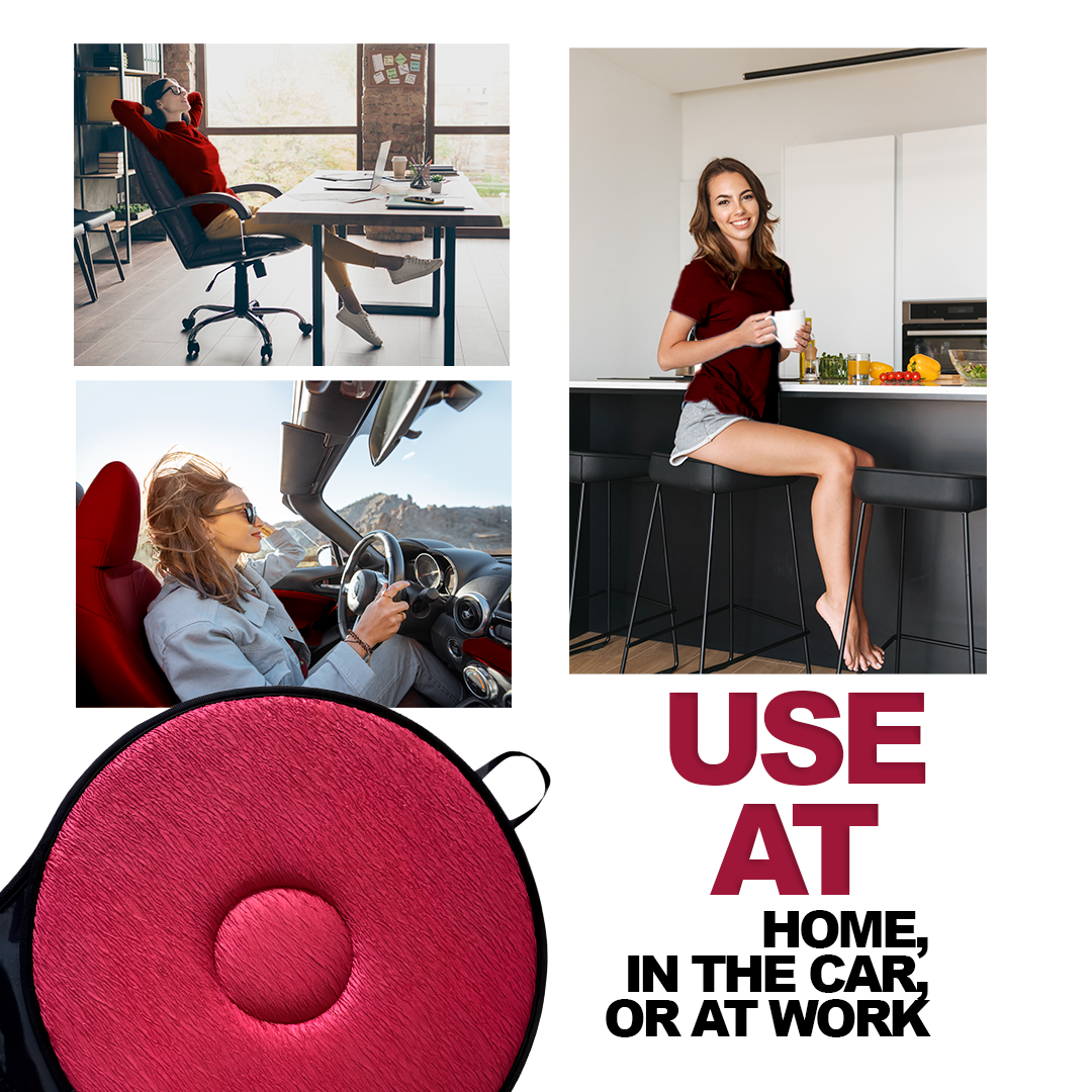 360° Rotating Seat Cushion