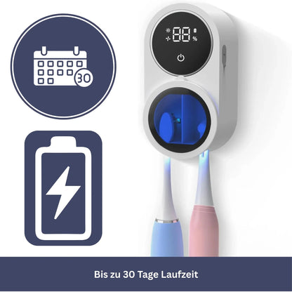 Intelligenter Zahnbürstenhalter mit UV-C Reinigungsfunktion