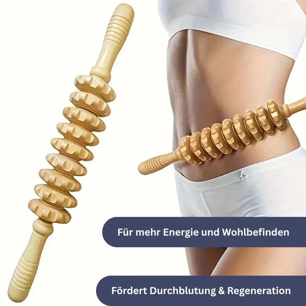 VitaWood Cellulite Massage Anwendung