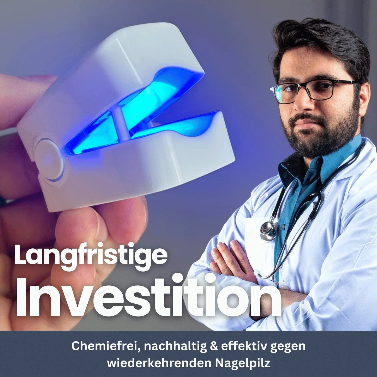 NailClip - Nagelpilztherapie-Gerät