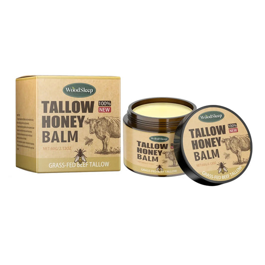 Bio Beef Tallow Honigbalsam – Für Haut & Gesicht