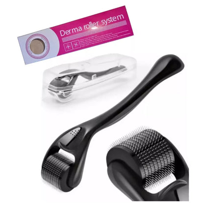 Beard Derma Roller – Titanium Microneedle Roller for Beard & Scalp