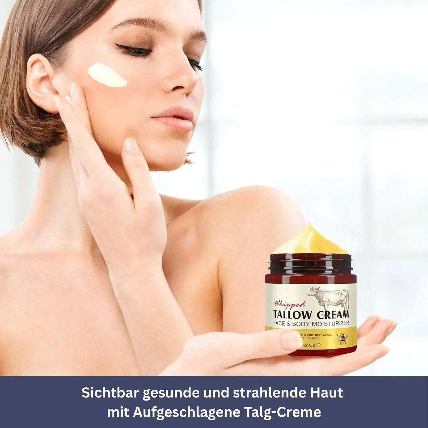 Beef Tallow Creme – Für Haut & Gesicht