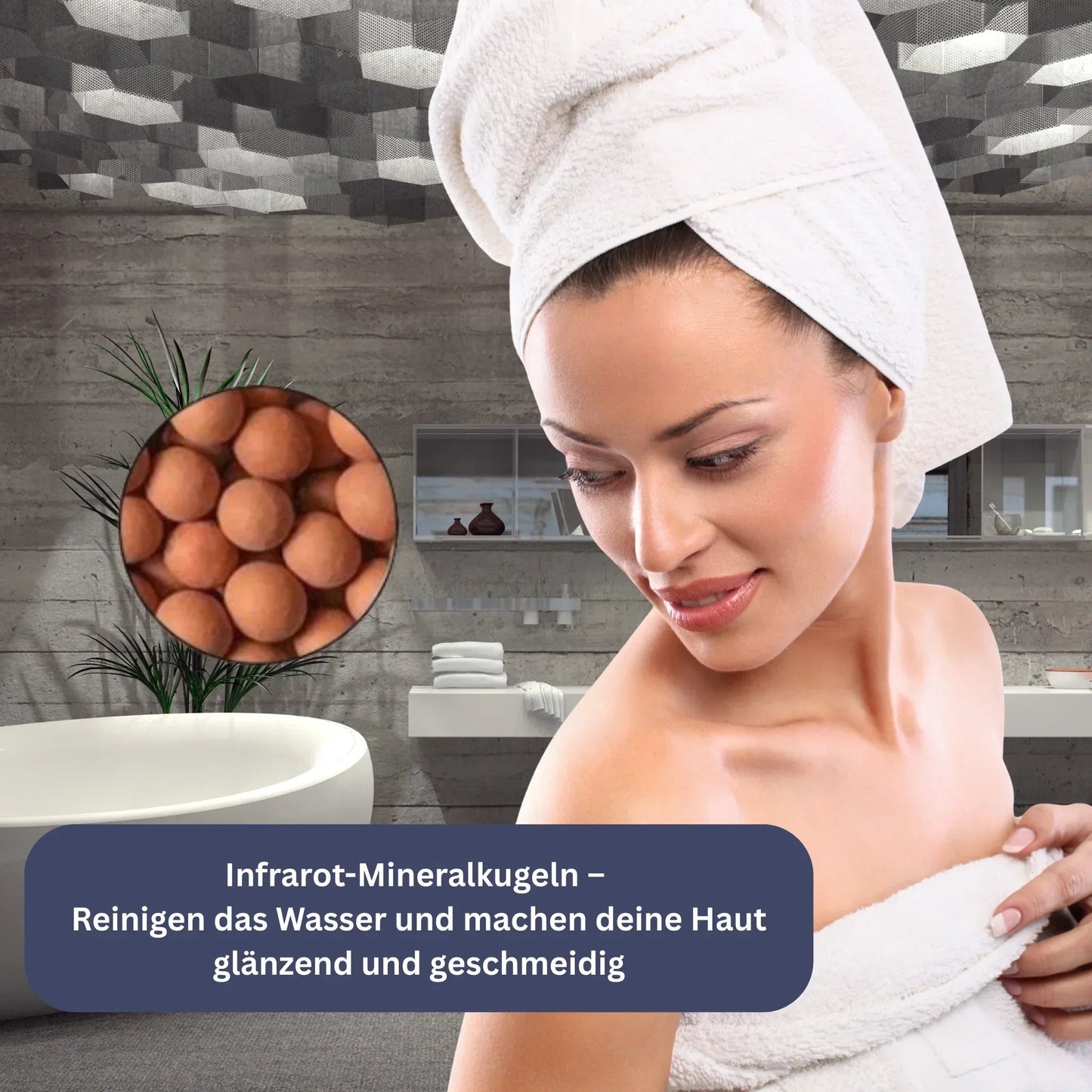 EcoPulse Duschkopf – Wassersparender Hochdruck-Duschkopf