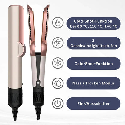SilkDry One – 2-in-1 Glätteisen & Föhn