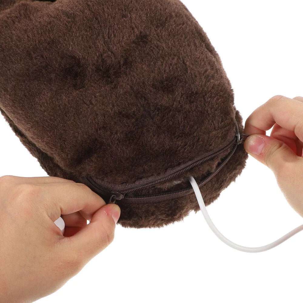 USB Heating Slippers – Ultra-Warm Plush Comfort for Cold Feet