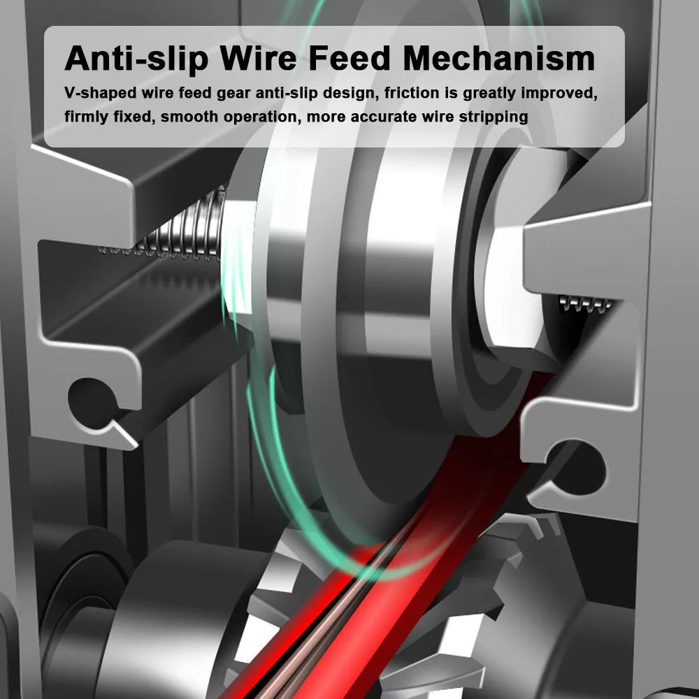 Wire Stripping Machine - Cable Electric Peeling Machine Hand Crank Support
