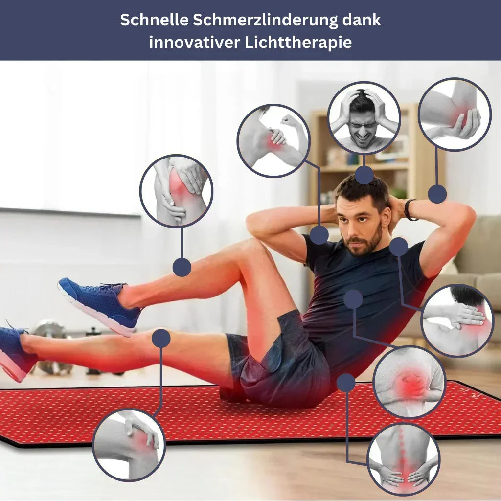 InfraHeal - Rote Lichttherapie-Matte