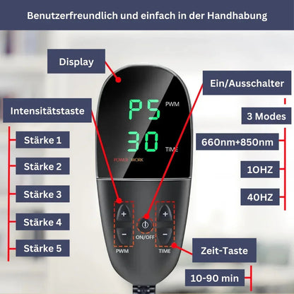 InfraHeal - Rote Lichttherapie-Matte