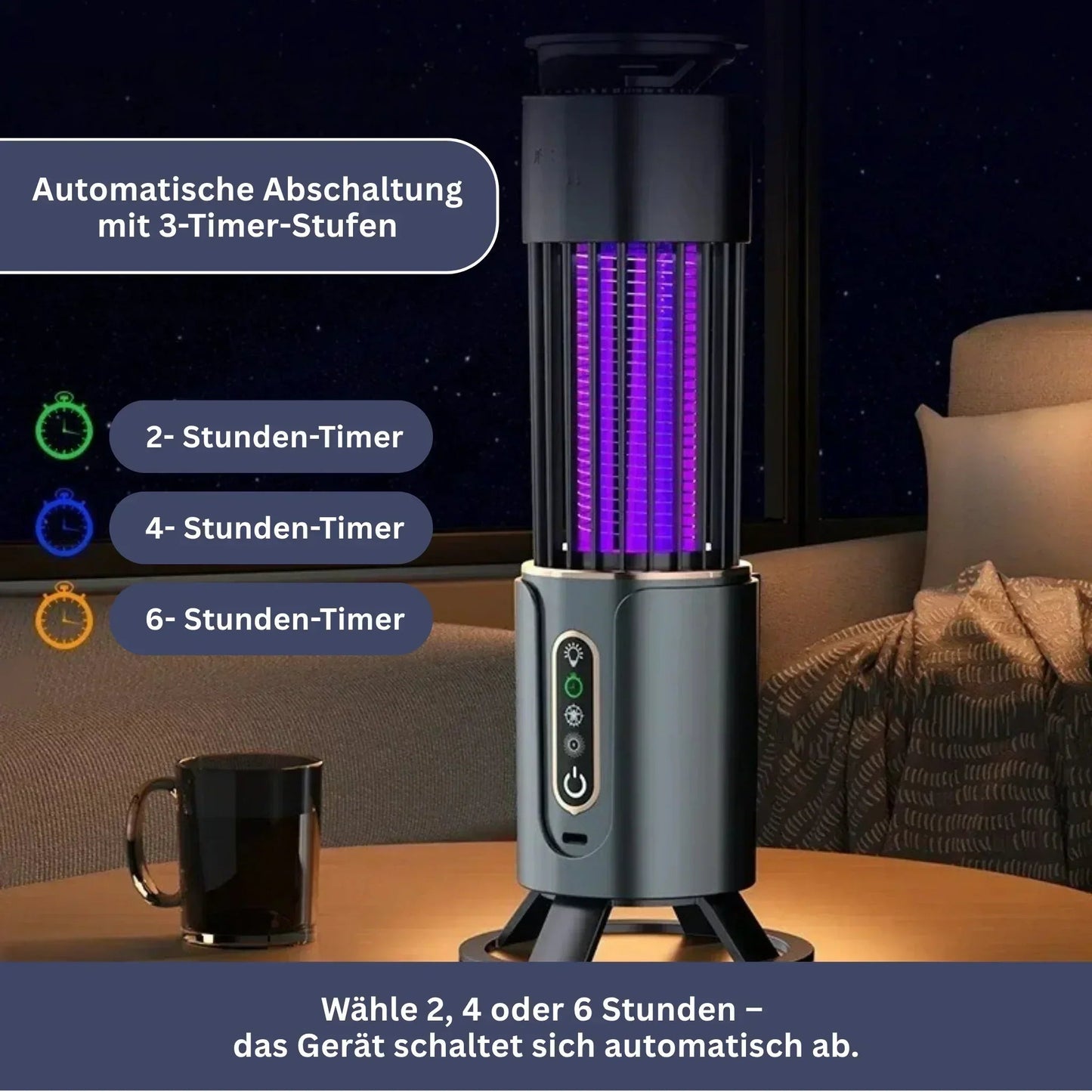 InsectGuard Pro – Multifunktions-Mückenfalle