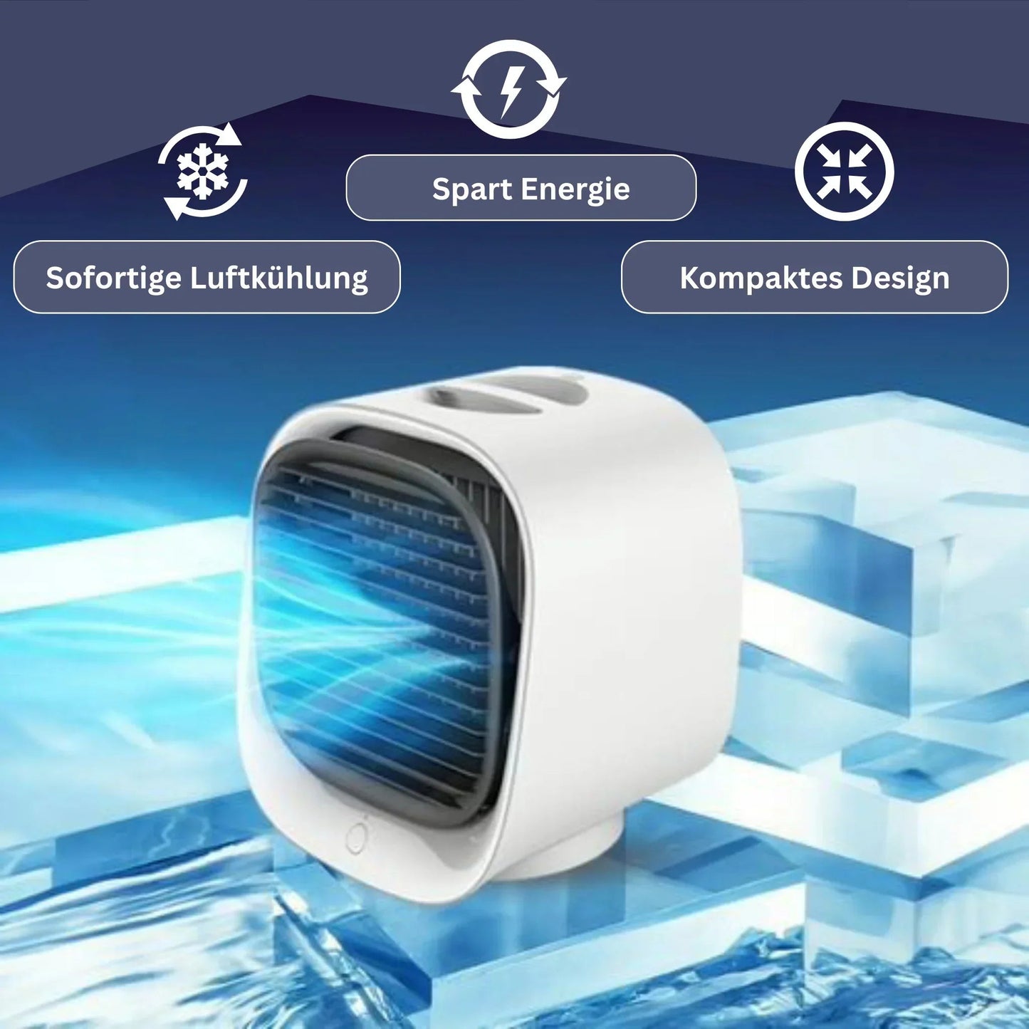 Kleiner Luftkühler mit USB-Anschluss