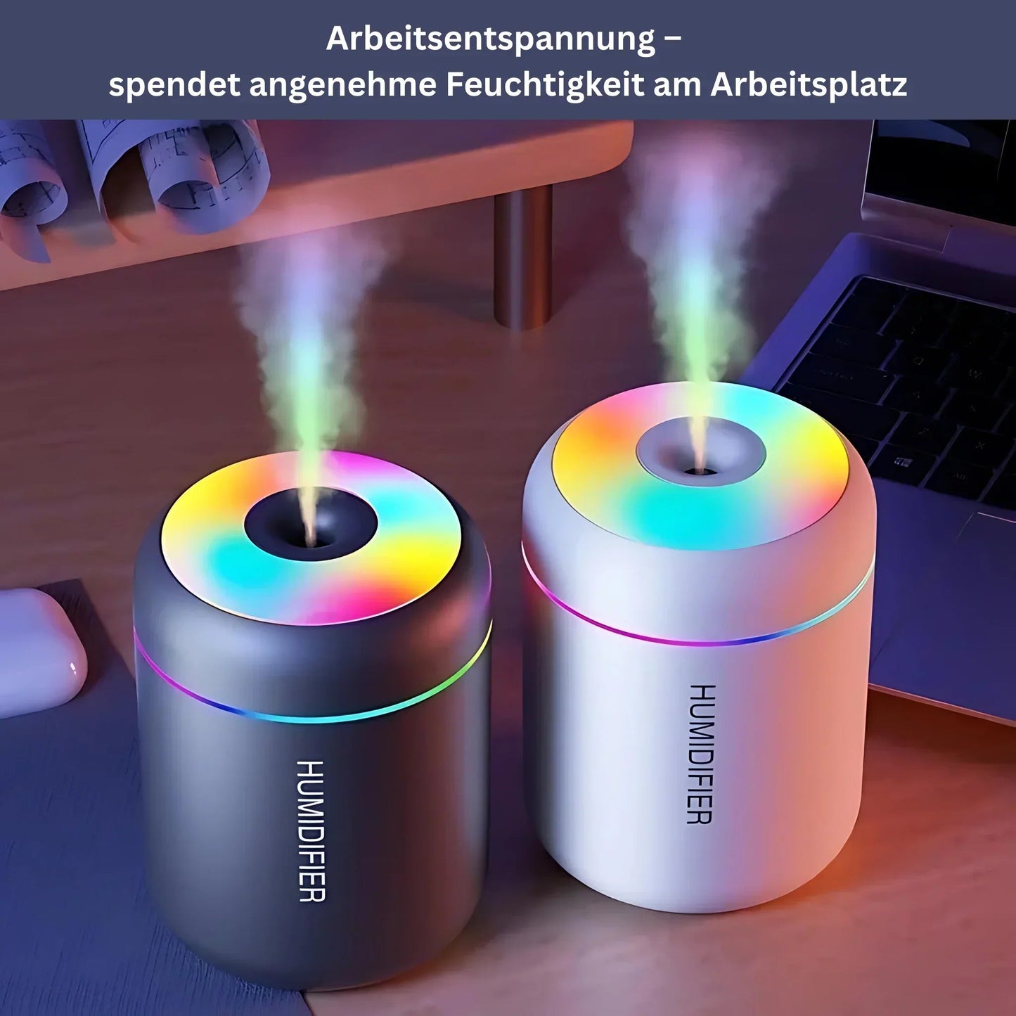 Mini Aroma Diffuser & Luftreiniger – Kompakter Duftvernebler