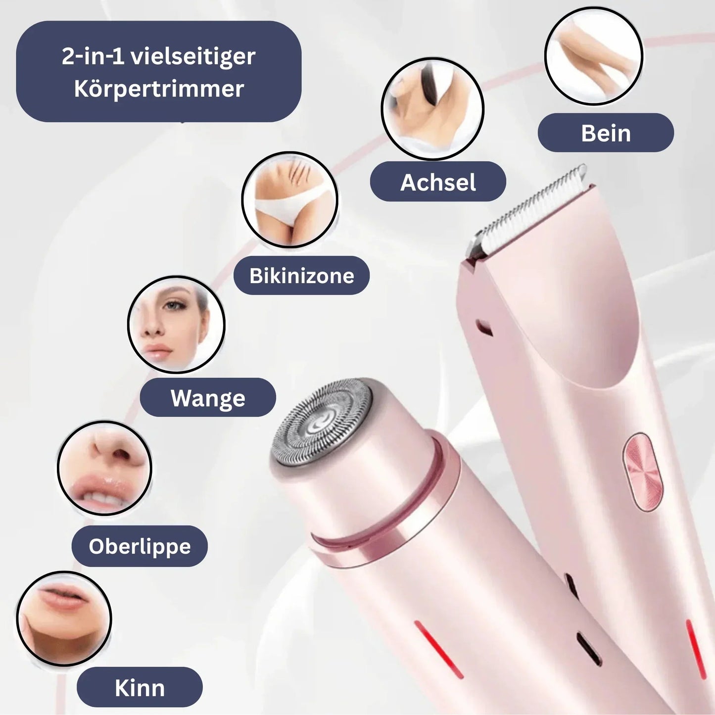 Mini Elektrorasierer & Epilierer für Damen