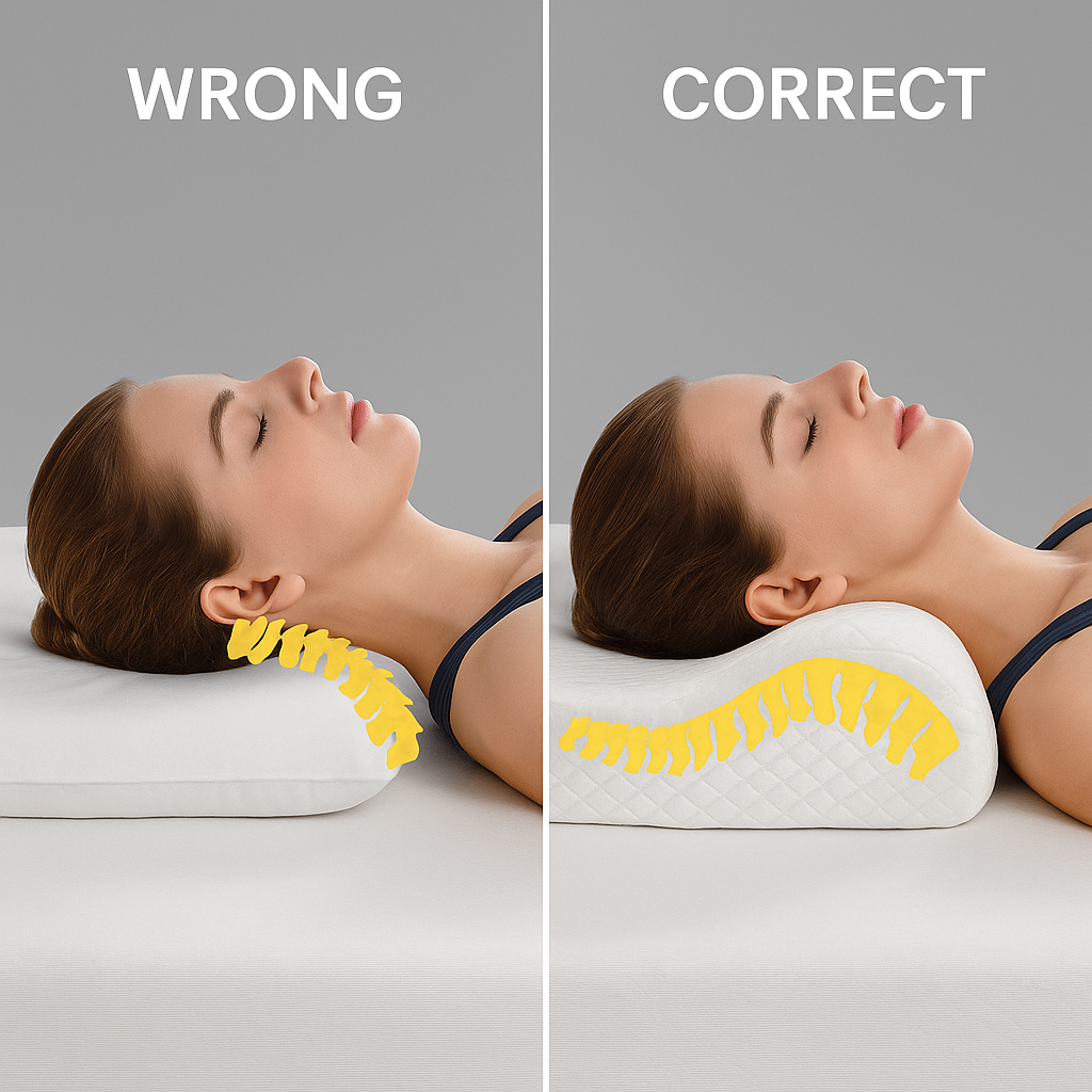 Emily's TrueAlign™ Cervical Sleep Pillow