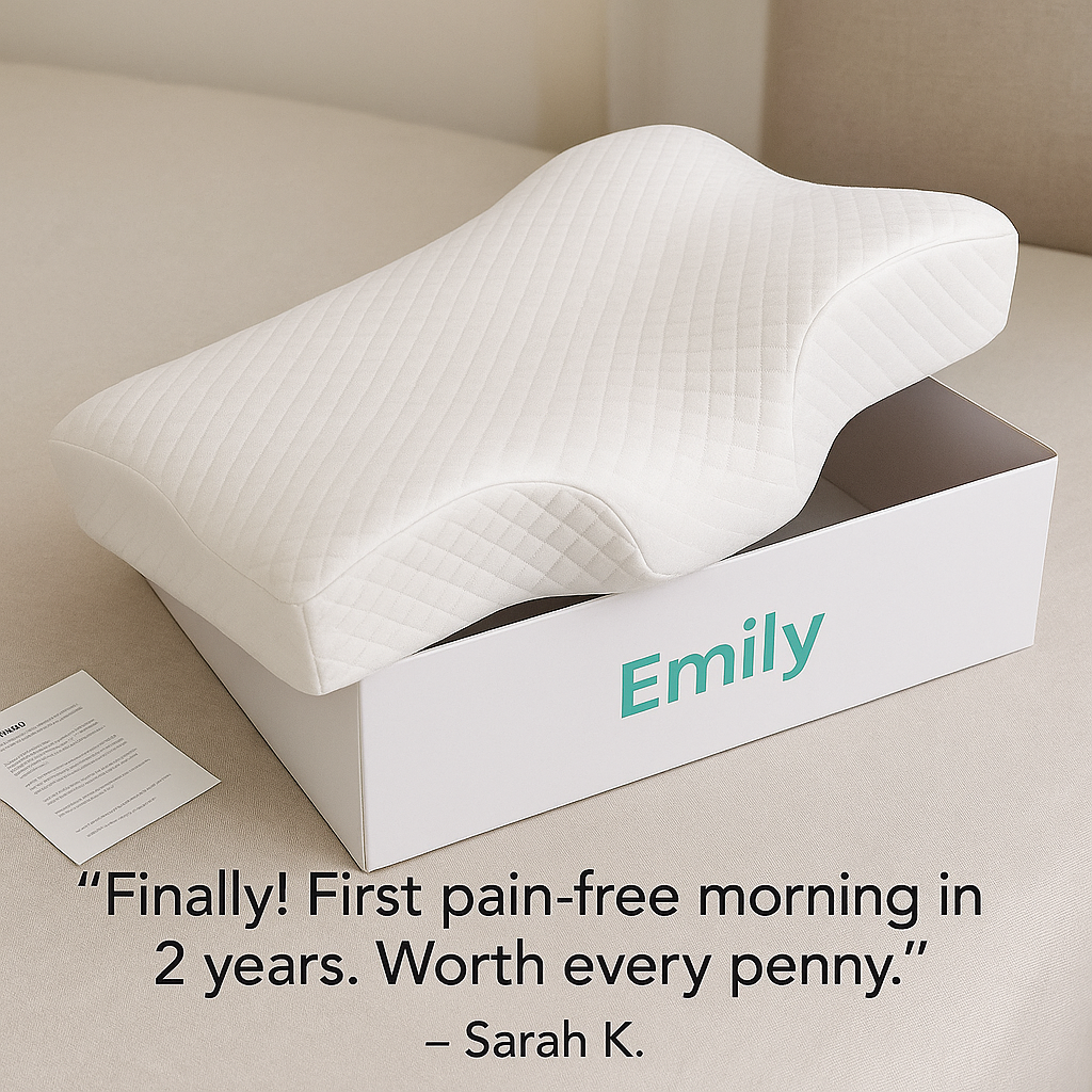 Emily's TrueAlign™ Cervical Sleep Pillow