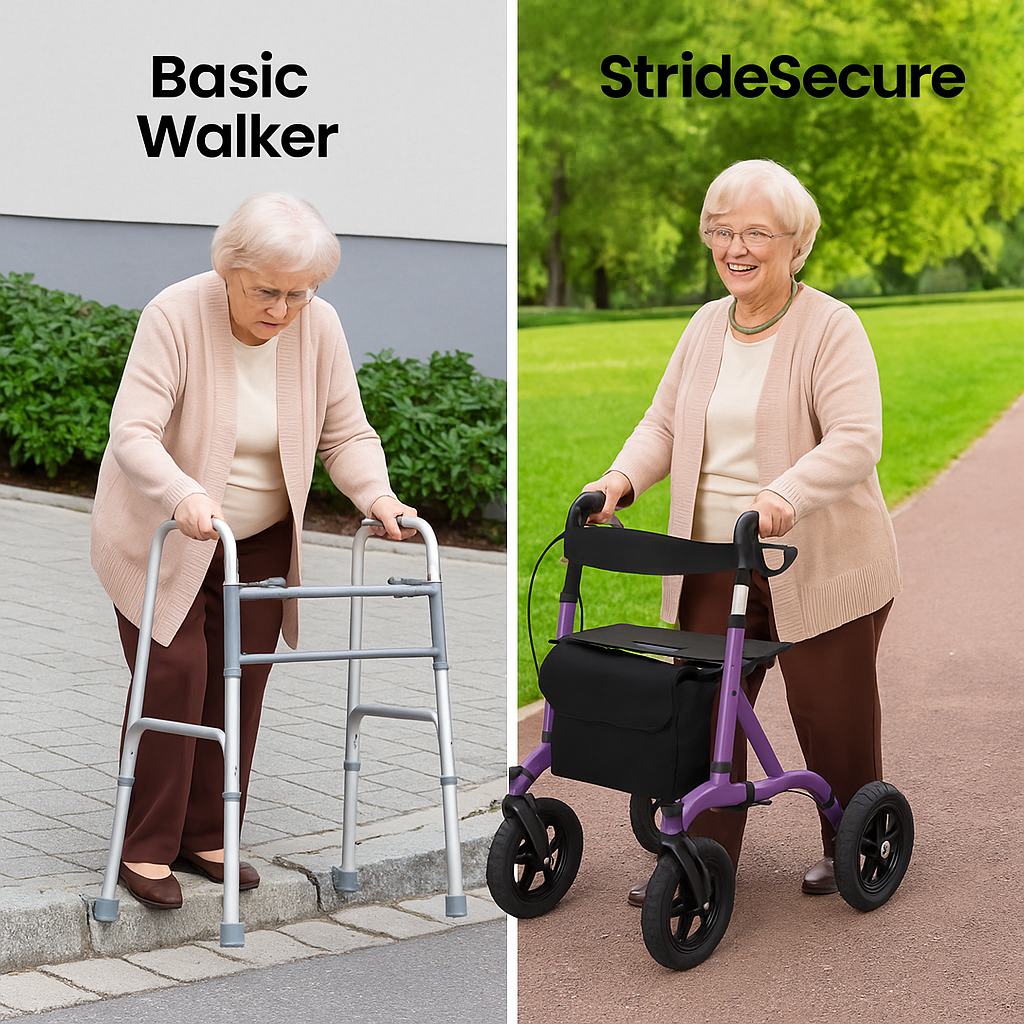 Emilys StrideSecure™ Rollator