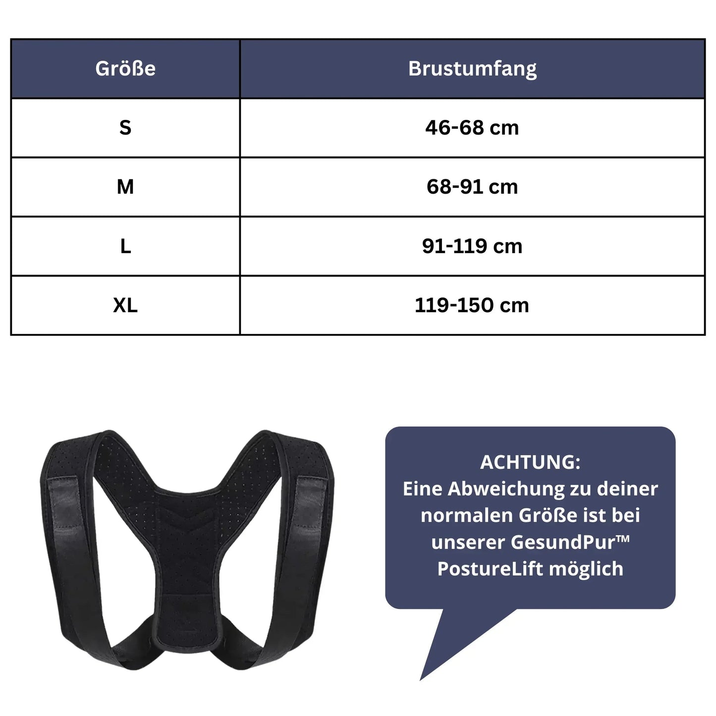PostureLift - Deine Lösung für perfekte Haltung