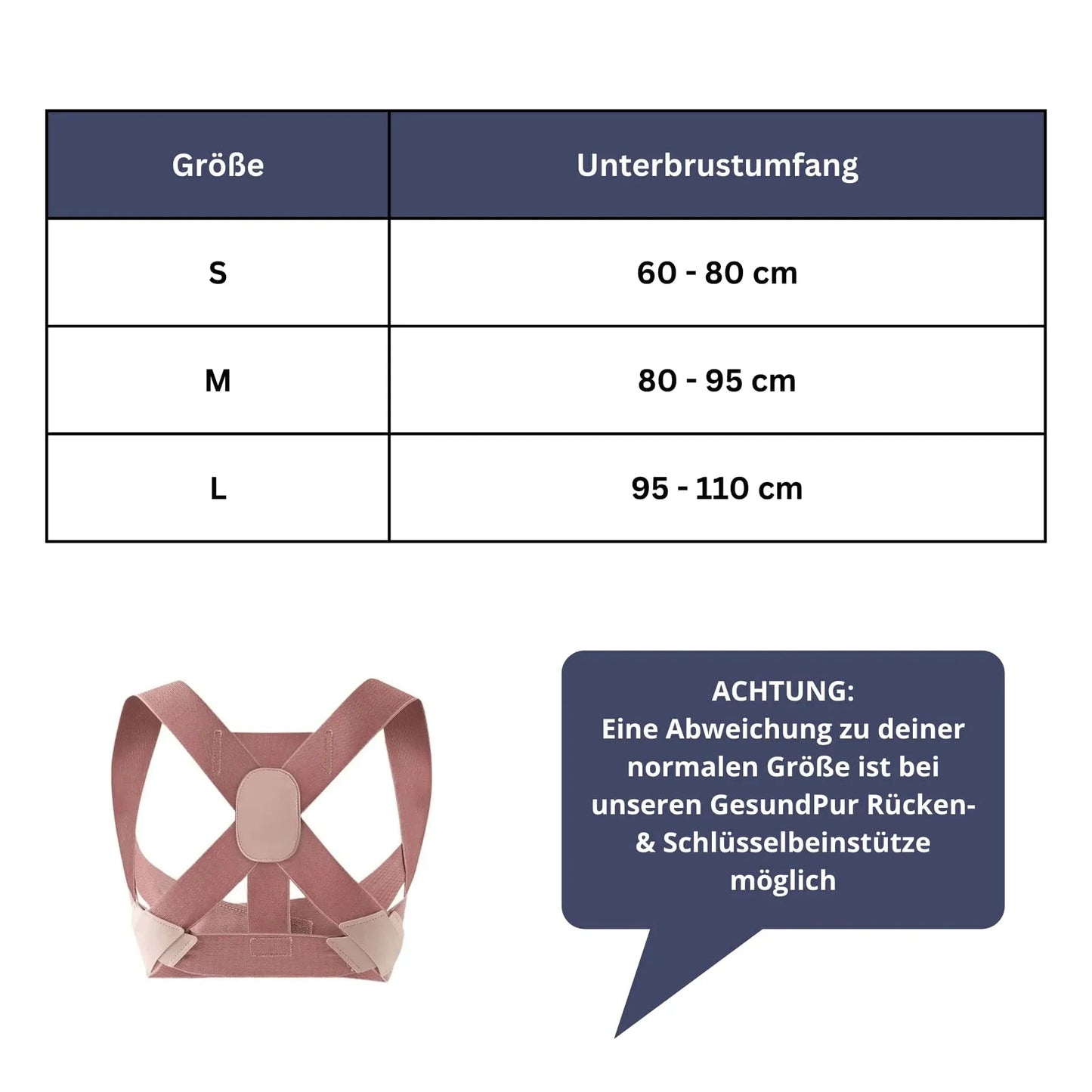 PosturePro Schlüsselbeinstütze