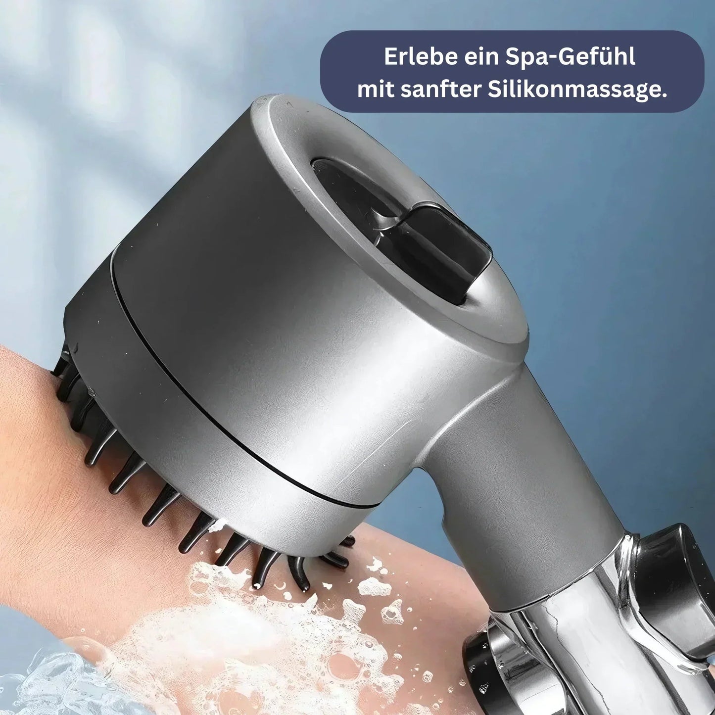 PowerStream Duschkopf – Hochdruck-Duschkopf mit Filterfunktion