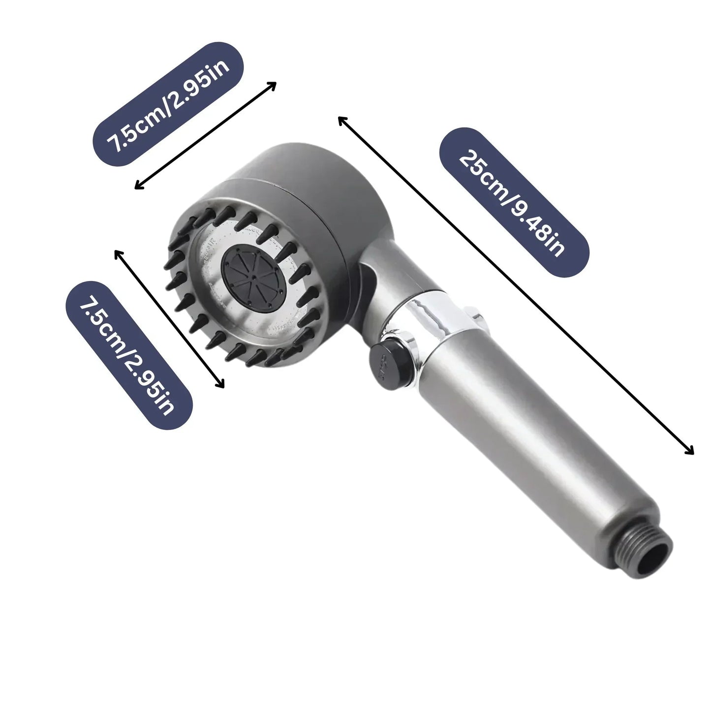 PowerStream Duschkopf – Hochdruck-Duschkopf mit Filterfunktion