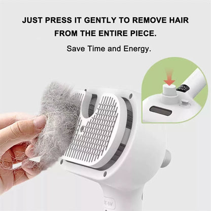 Cat & Dog Steam Brush – Easy Grooming & Fur Care